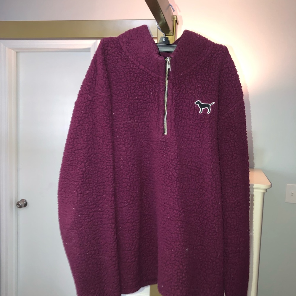 VS PINK sherpa jacket